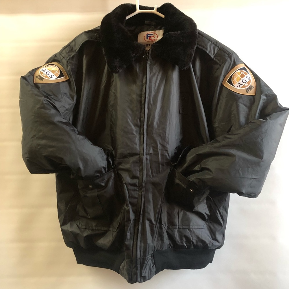 First Class Private Security Bomber Jacket Xl - image 1